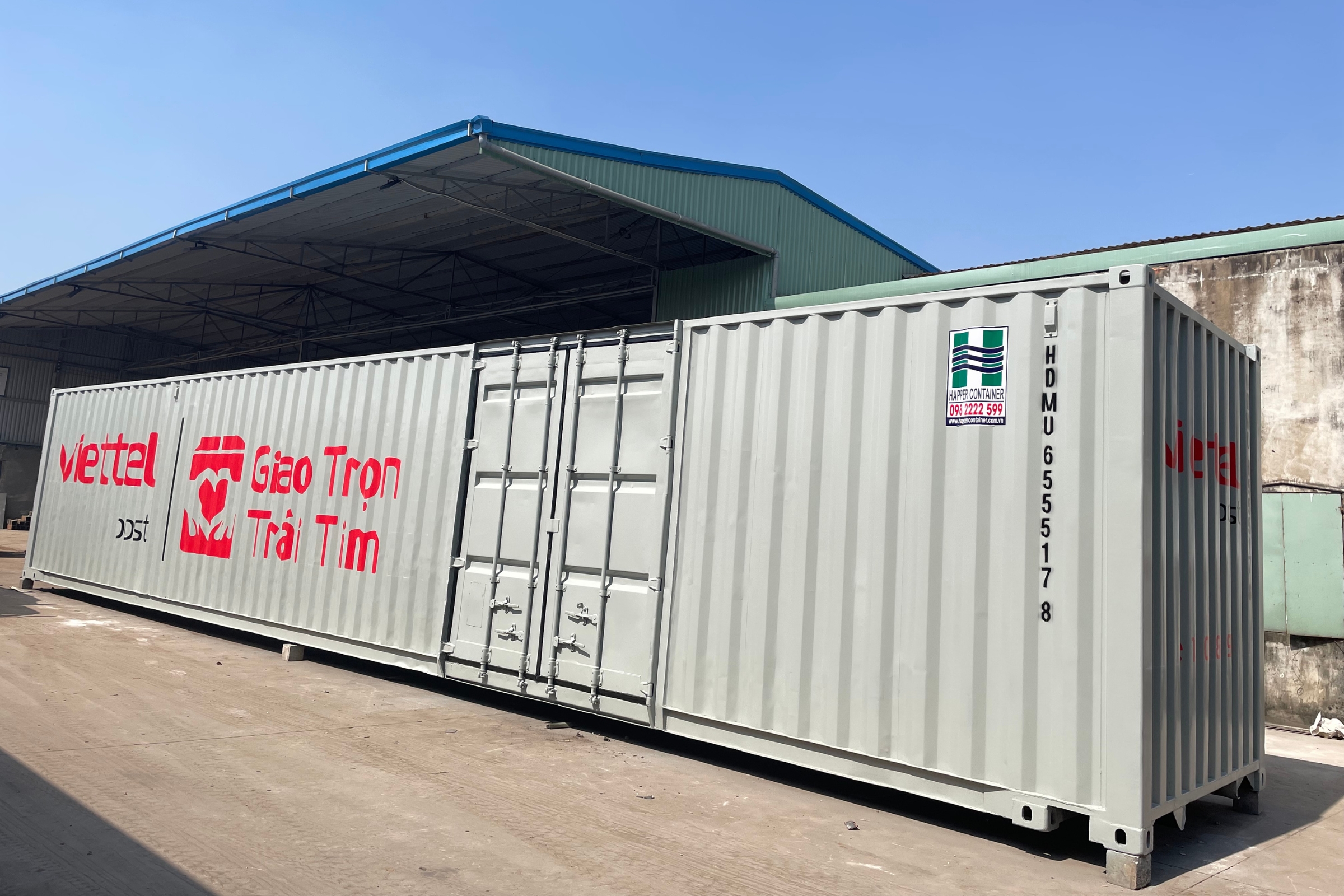 Container 53 feet phục vụ vận tải logistics